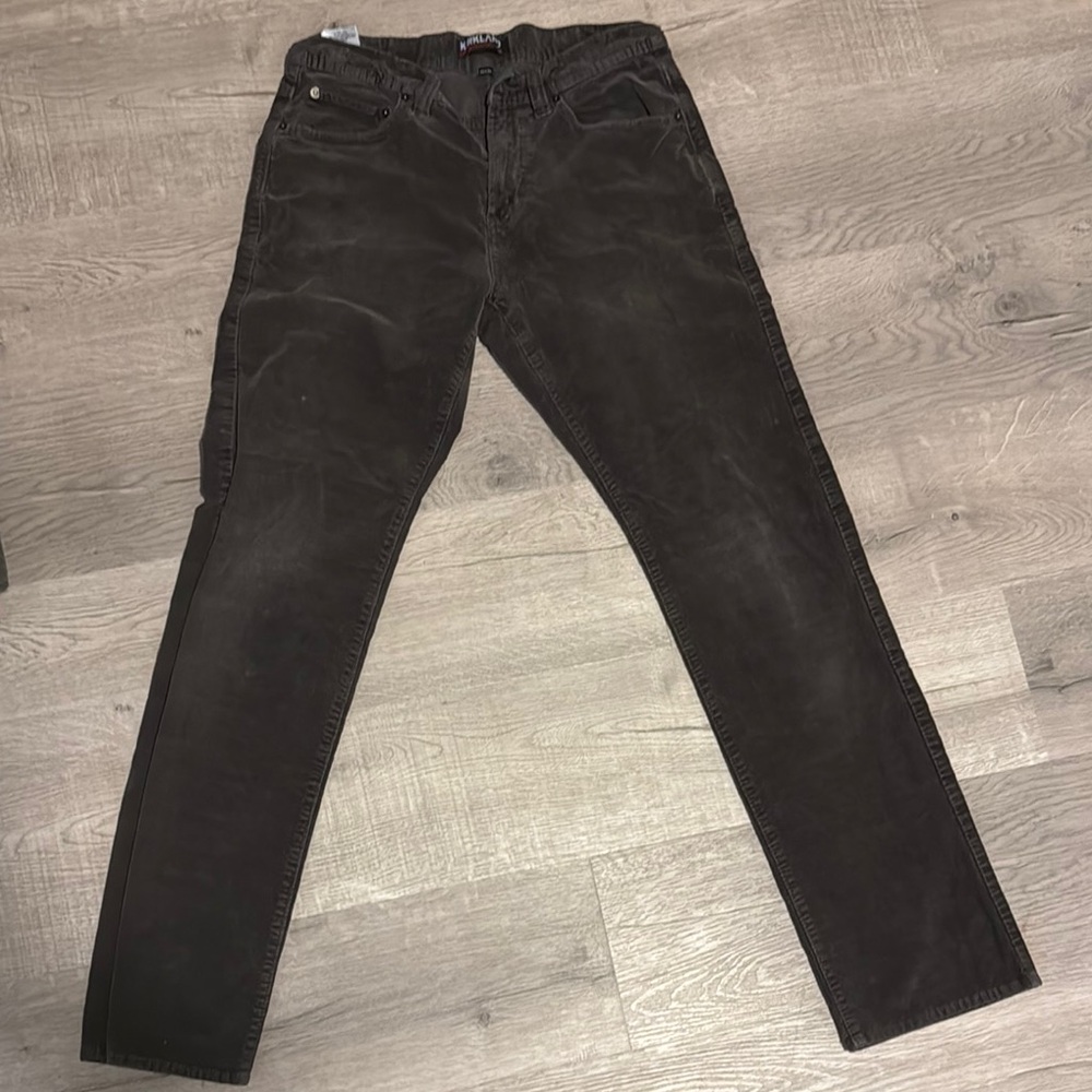 Corduroy brown pants 
Kirkland brand